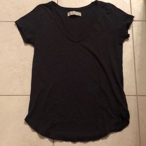 Black v-neck from Abercrombie